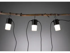 Paulmann LED-Lichterkette Plug & Shine Tubs IP44 3000 K 3 x 2 W Anthrazit