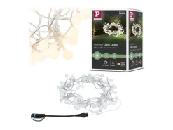 Paulmann LED-Lichterkette Plug & Shine 7,5 m Warmweiß IP44 3000 K Schwarz