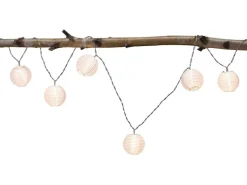 Paulmann Outdoor Lichterkette Mobile Lampion Weiß IP44