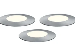 Paulmann Plug&Shine Bodeneinbaustrahler Ergänzungs-Set IP65 Warmweiß