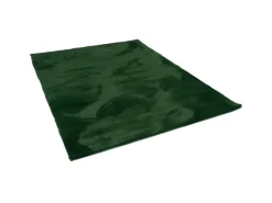 Pergamon Luxus Super Soft Fellteppich Plush Tannengrün 90x160cm