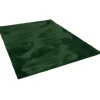 Pergamon Luxus Super Soft Fellteppich Plush Tannengrün 70x140cm