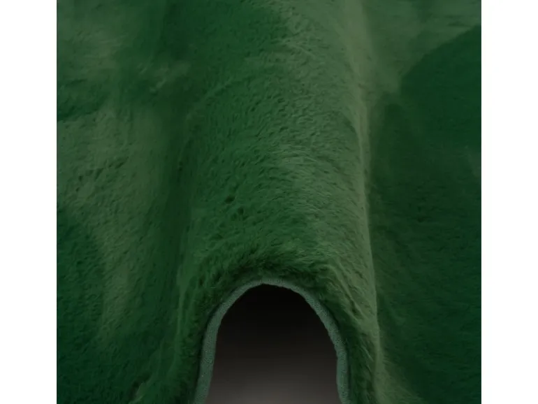 Pergamon Luxus Super Soft Fellteppich Plush Tannengrün 180x250cm