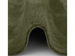 Pergamon Luxus Super Soft Fellteppich Pearl Tannengrün 140x200cm