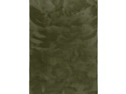 Pergamon Luxus Super Soft Fellteppich Pearl Tannengrün 120x170cm
