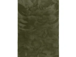 Pergamon Luxus Super Soft Fellteppich Pearl Tannengrün 80x150cm