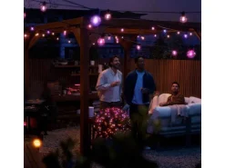 Philips Hue Outdoor-Lichterkette Festavia Globe 7 m