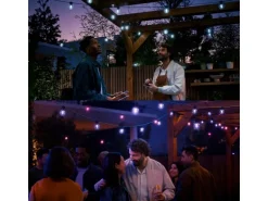 Philips Hue Outdoor-Lichterkette Festavia Globe 7 m