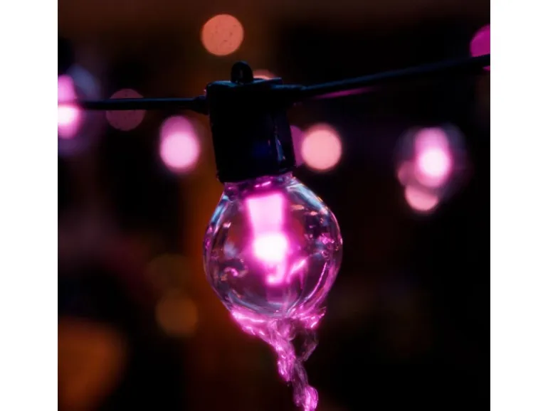 Philips Hue Smart-Outdoor-LED-Lichterkette Festavia Globe 20 Lampen 14 m