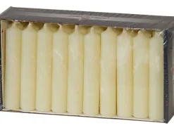 Pyramidenkerzen 30er-Pack 75 mm x Ø 14 mm Champagner