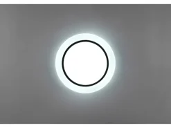 Reality LED-Deckenleuchte Atria Schwarz matt