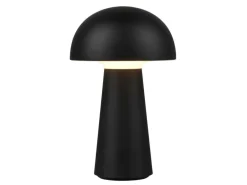 Reality LED-Tischleuchte Lennon Schwarz Ø 13,6 cm