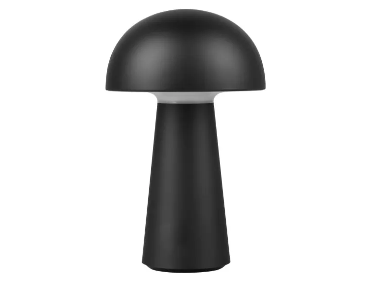 Reality LED-Tischleuchte Lennon Schwarz Ø 13,6 cm