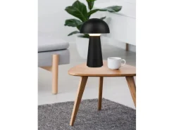 Reality LED-Tischleuchte Lennon Schwarz Ø 13,6 cm