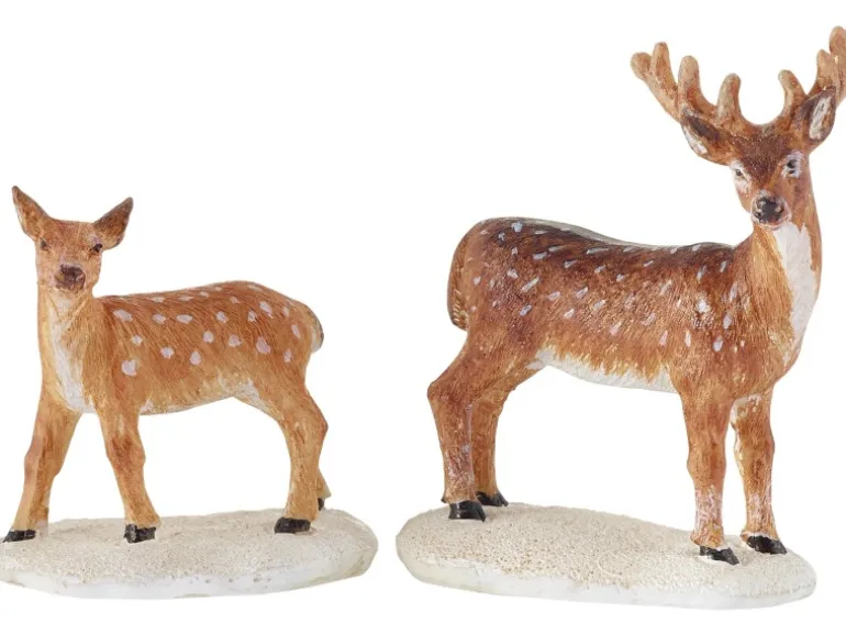 Rehe 3-teilig L9,5 x B6 x H6,5 cm