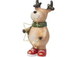Rentier mit Beleuchtung 46 cm