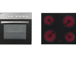 Respekta Economy Küchenzeile KB280WGC 280 cm Grau-Weiß