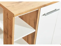 Respekta Inselküche Hilde 310 cm Grau