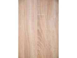 Respekta Küchenzeile 270 cm mit Glaskeramikkochfeld Weiß - Eiche Sägerau