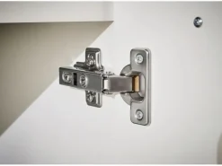 Respekta Küchenzeile Gabriel 290 cm mit Kücheninsel Grau Hochglanz