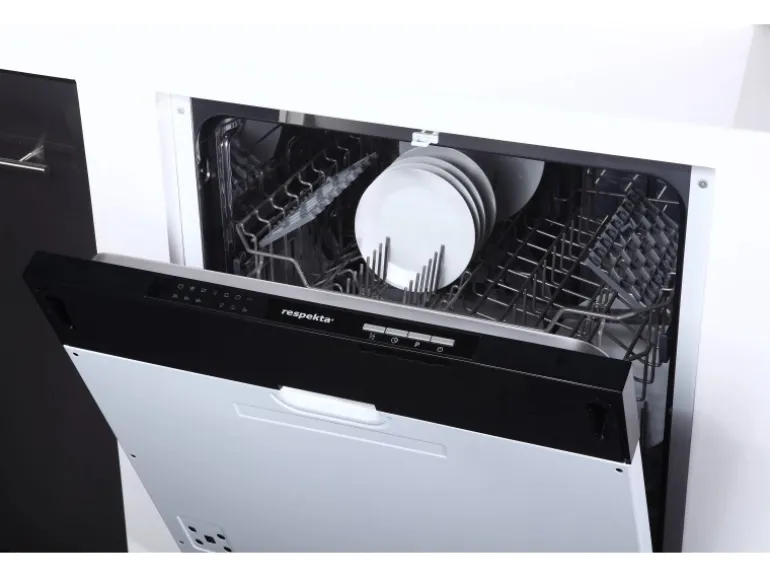 Respekta Küchenzeile KB280ENWP 280 cm Weiß-Eiche Natura Nachbildung