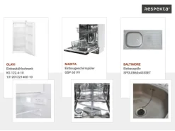 Respekta Landhaus Inselküche Anton 280 cm Lärche Weiß