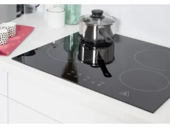 Respekta Premium Küchenzeile 280 cm Hochbau Schwarz Hochglanz-Eiche Grau