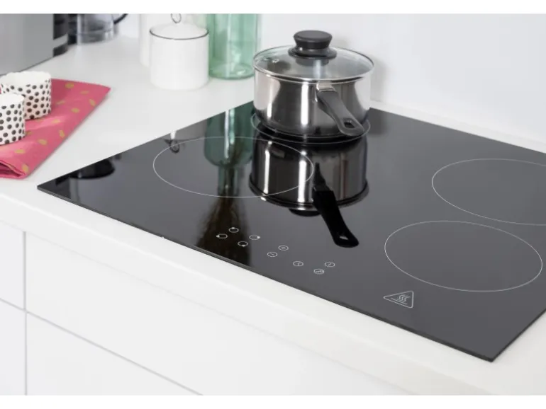 Respekta Premium Küchenzeile 280 cm Hochbau Schwarz Hochglanz-Eiche Grau