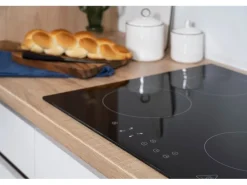 Respekta Premium Küchenzeile GLRP380HESWOES Grifflos 380 cm Weiß Eiche Säger. NB