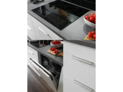 Respekta Selection Küchenzeile Elisabeth RS280HGWH 280 cm Weiß-Grau