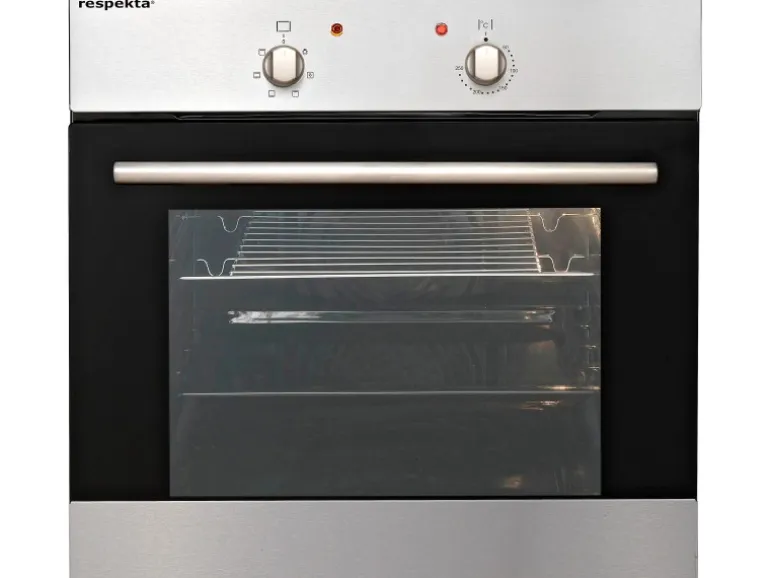 Respekta Winkelküche 310 cm Schwarz Seidenglanz-Eiche York Nachbildung