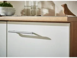 Respekta Winkelküche Hilde 310 x 172 cm mit Kücheninsel Weiß