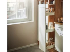 Respekta Winkelküche Hilde 310 x 172 cm mit Kücheninsel Weiß