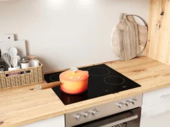 Respekta Winkelküche Hilde 310 x 172 cm mit Kücheninsel Weiß