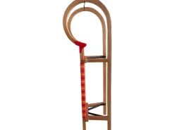 Rudisport Rodel aus Holz mit Gurtsitz 95 cm