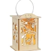 Saico Laterne Christi Geburt mit Doppelfunktion ca. 16 cm x 12 cm x 12 cm