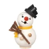 Saico Mini-Räucherfigur Schneemann 8 cm