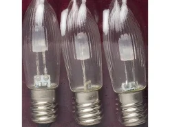 Saico Premium LED-Ersatzlampe für 7-flammige Lichterbögen E10 34 V 3 Stk