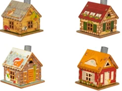 Saico Räucherhaus 4-fach Sortiert 6 cm x 7 cm x 6 cm