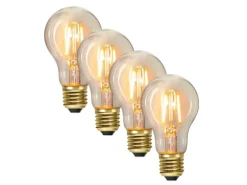 Satisfire Illu Partylichterkette 20m Weiß Außen Terrasse Biergarten 40 LED Filamentlampen