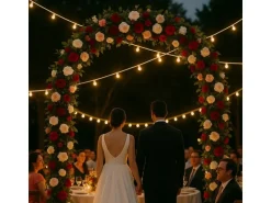 Satisfire Illu- Partylichterkette 10m Weiß Für Außen Garten 10 Ultra-Warmweiße LED Kugeln