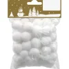 Schneeball-Set 60 Stück Weiß