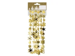 Schneeflockengirlande Gold 270 cm