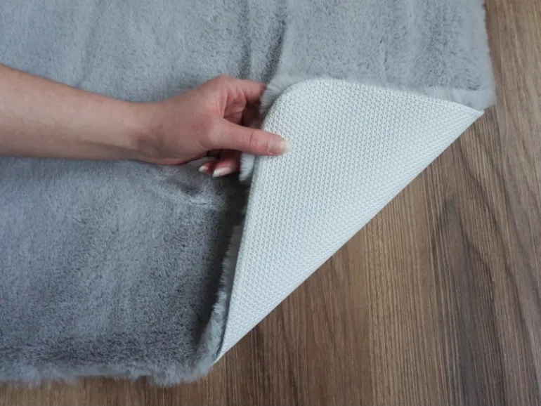 Schöner Wohnen Badmatte Bali 40 cm x 60 cm Silber