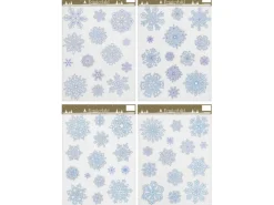Selbsthaftender Fensterschmuck Schneeflocken