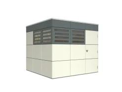 Skan Holz Holz-Gartenhaus Sydney 3 Telegrau 253 cm x 253 cm