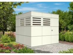 Skan Holz Holz-Gartenhaus Melbourne 3 Telegrau 253 cm x 253 cm