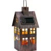 Solar-Dekolaterne Haus LED 20,5 cm x 10 cm x 10 cm