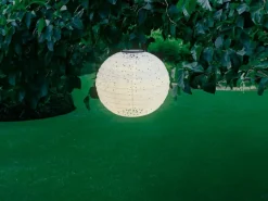 Solar-Dekoleuchte Pellaro LED Weiß Ø 25 cm x 25 cm