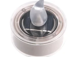 Solar-Kerzen Nelspruit 1 lm 1600 K IP44 Sensor Weiß 4 Stk.